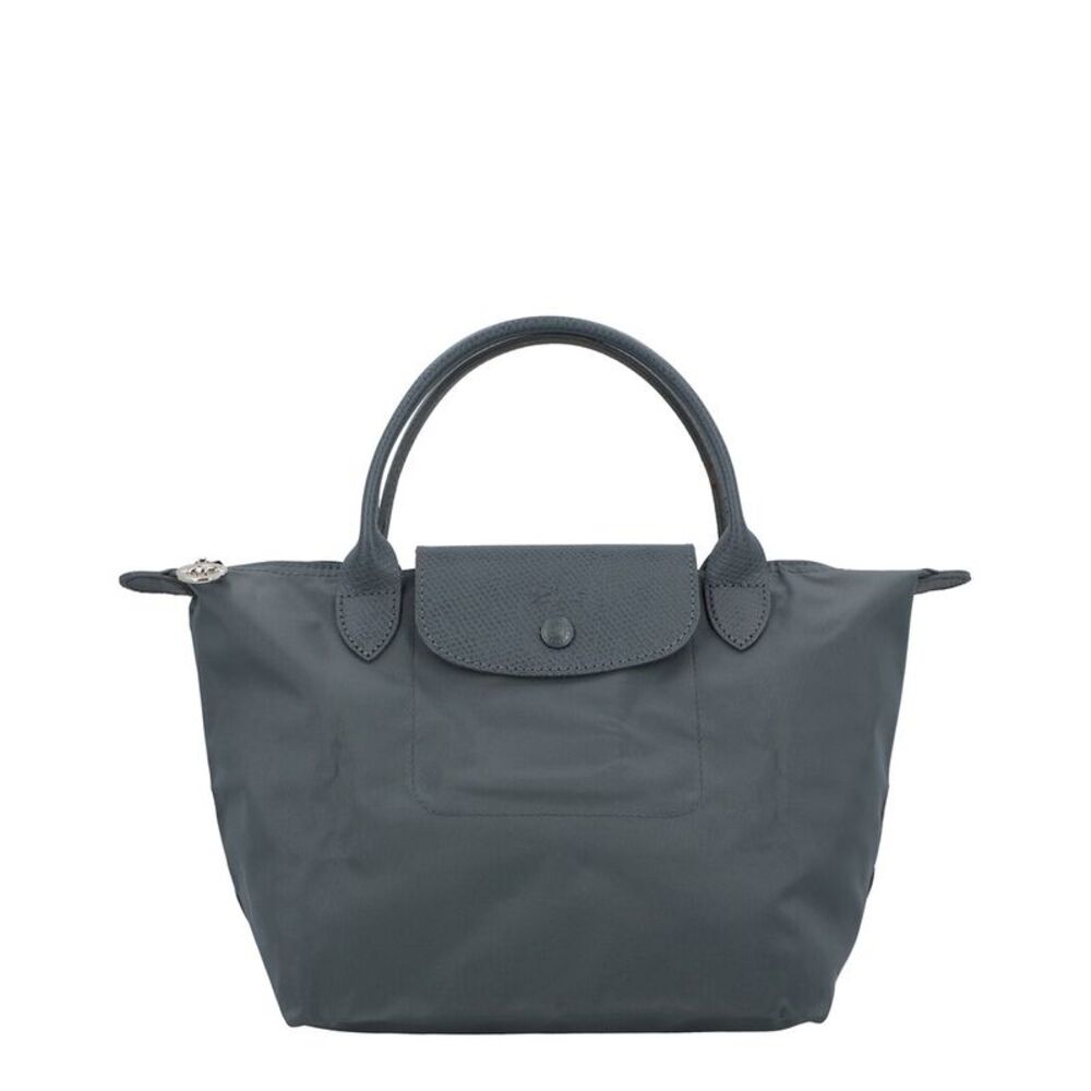 Longchamp Le Pliage One Small Canvas Handbag, Grey